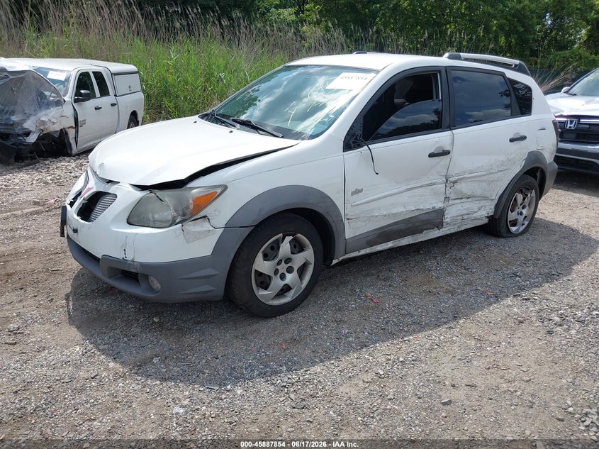2007 Pontiac Vibe, Left & Right Side, IAAI, VIN 5Y2SL65817Z420664 — photo 2