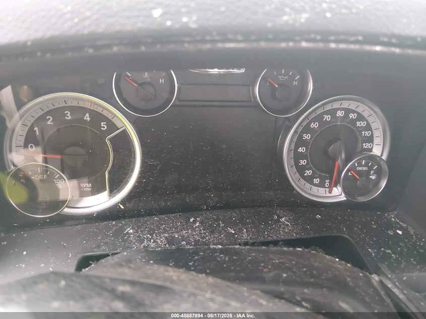 RAM 2500 2017 VIN 3C6UR5DL0HG779553