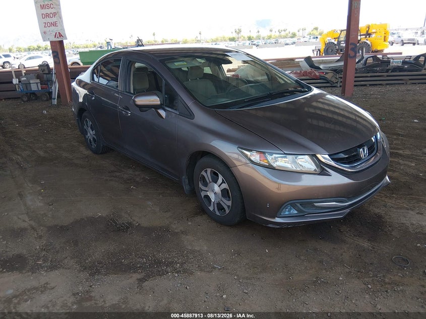 2014 HONDA CIVIC HYBRID auction photo 1