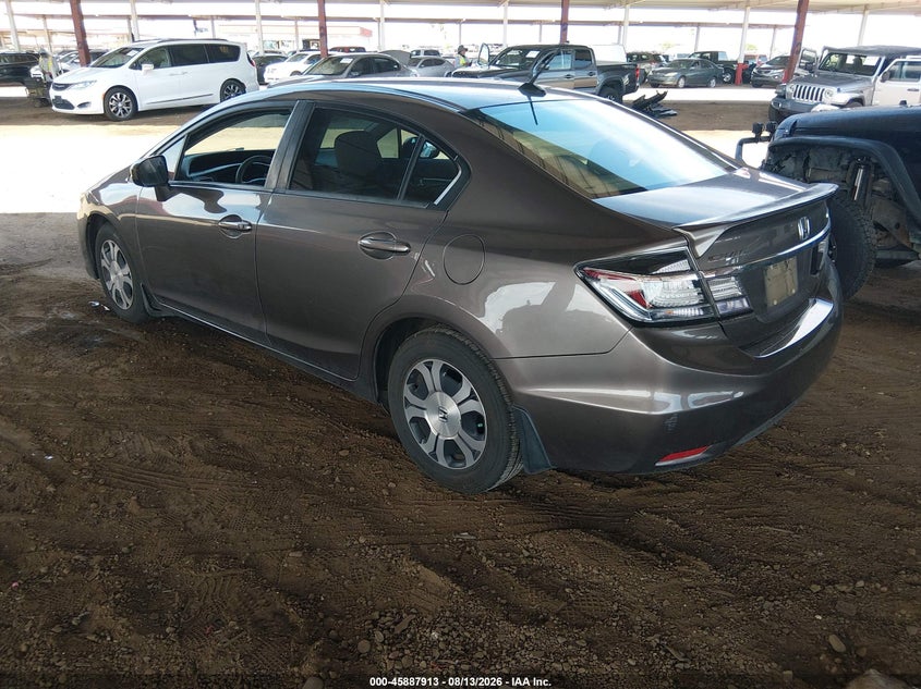 2014 HONDA CIVIC HYBRID auction photo 3