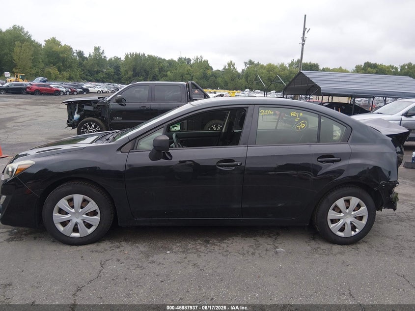 2016 SUBARU IMPREZA SEDAN 2.0L H-4 DOHC, VVT, 148HP
