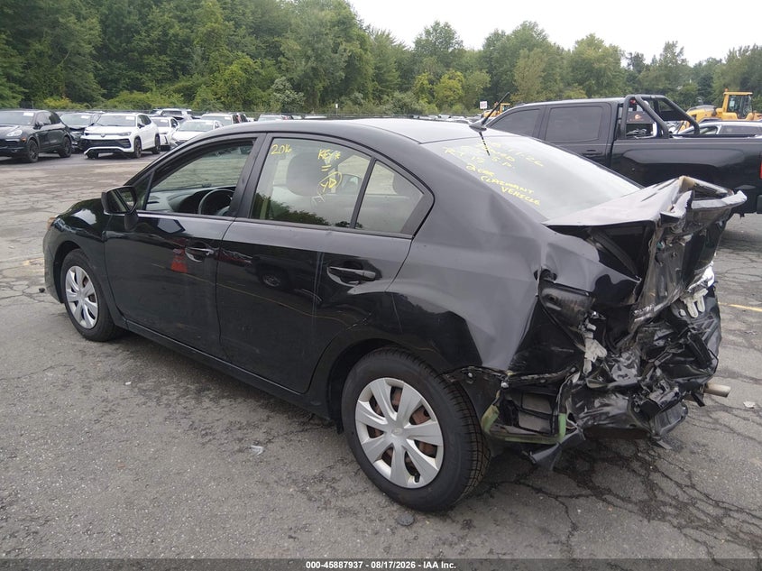 2016 SUBARU IMPREZA SEDAN 2.0L H-4 DOHC, VVT, 148HP