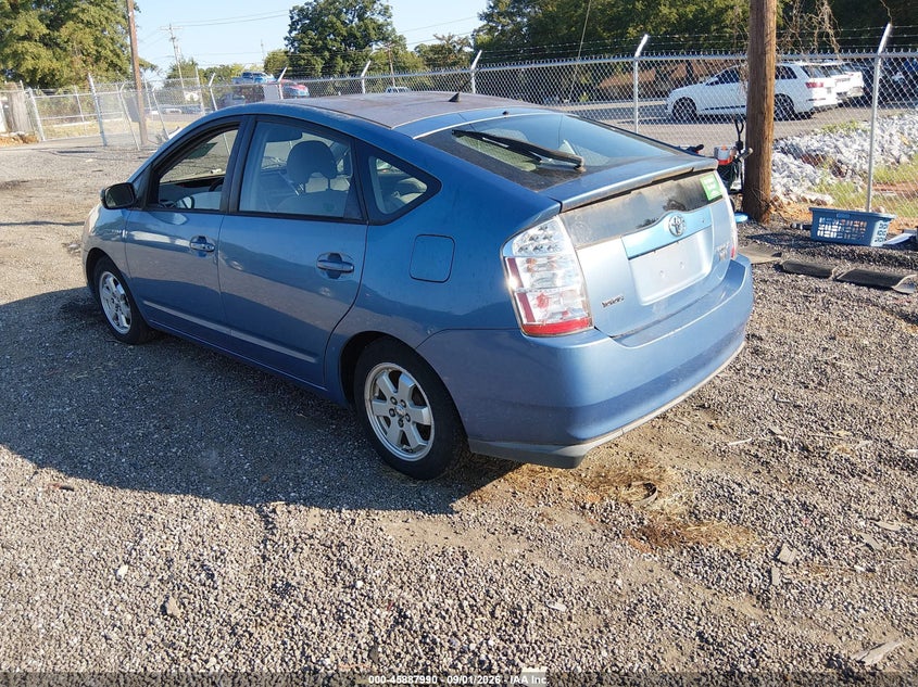 TOYOTA PRIUS 2006 VIN JTDKB20U967081484
