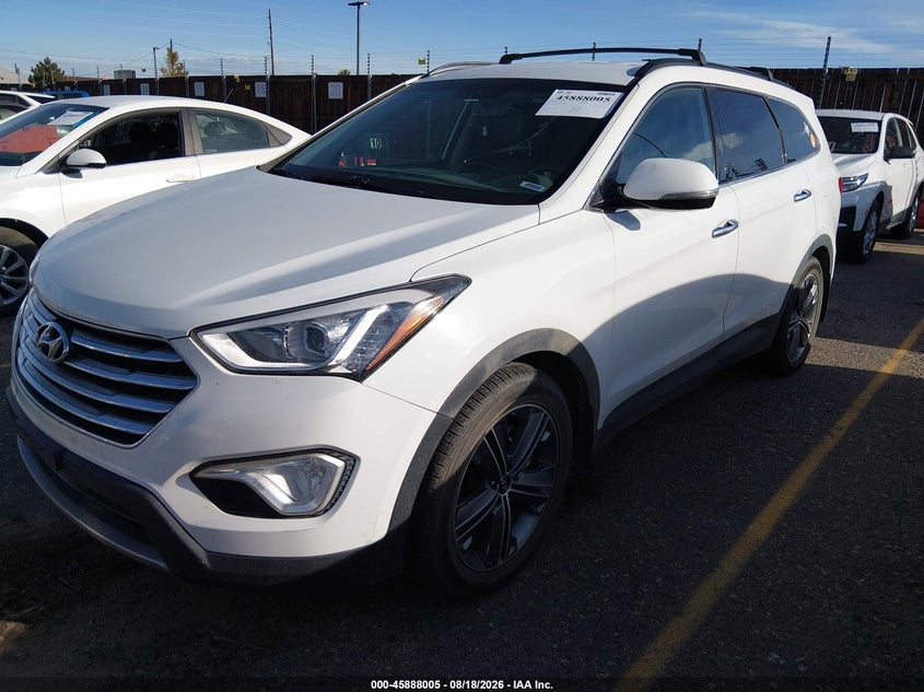2015 Hyundai Santa Fe Limited, Обычный износ, IAAI, VIN KM8SNDHF9FU125201 — фото 2