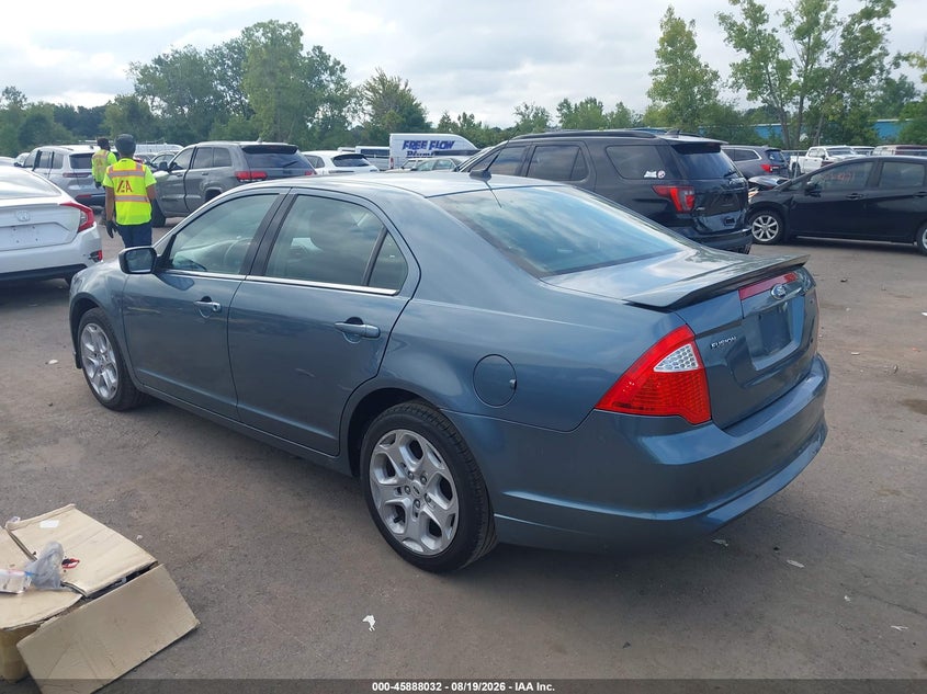 2011 FORD FUSION SEDAN 2.5L I-4 DOHC, VVT, 175HP