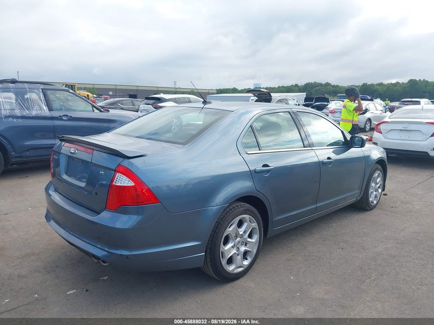 2011 FORD FUSION SEDAN 2.5L I-4 DOHC, VVT, 175HP