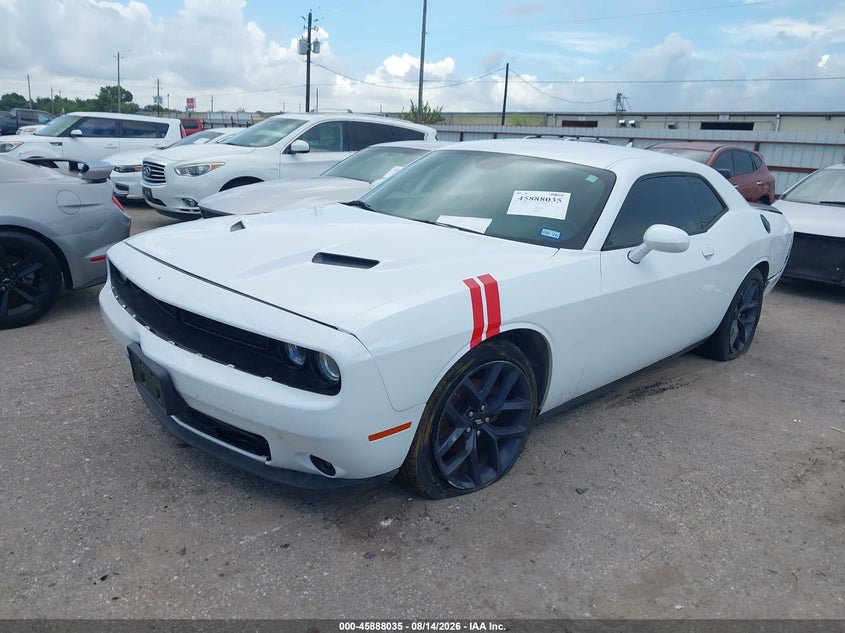 Vin: 2c3cdzag8kh587634, lot: 46387069, dodge challenger sxt 20192
