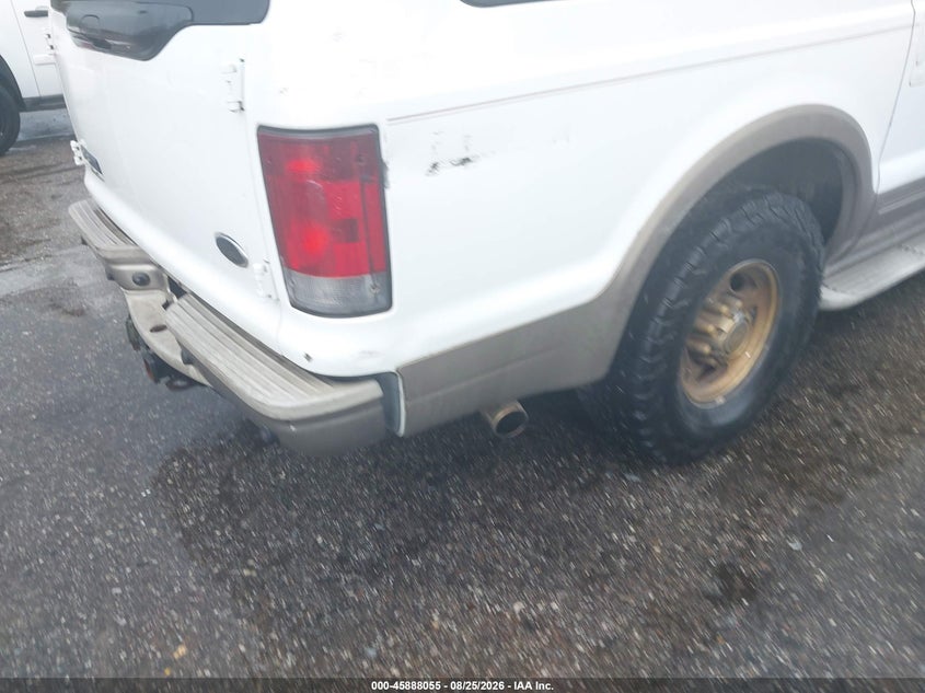 FORD EXCURSION 2005 VIN 1FMNU44L45EB61625