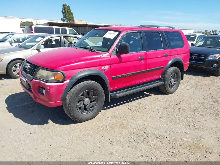 2001 MITSUBISHI MONTERO SPORT auction photo 2