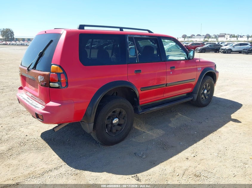 2001 MITSUBISHI MONTERO SPORT auction photo 4
