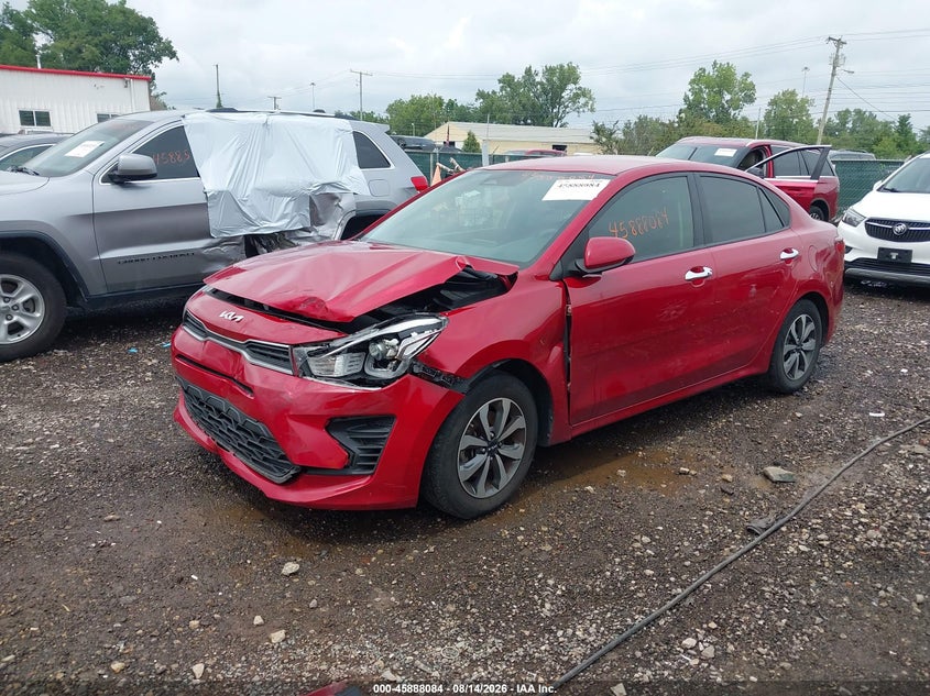 2022 KIA RIO auction photo 2