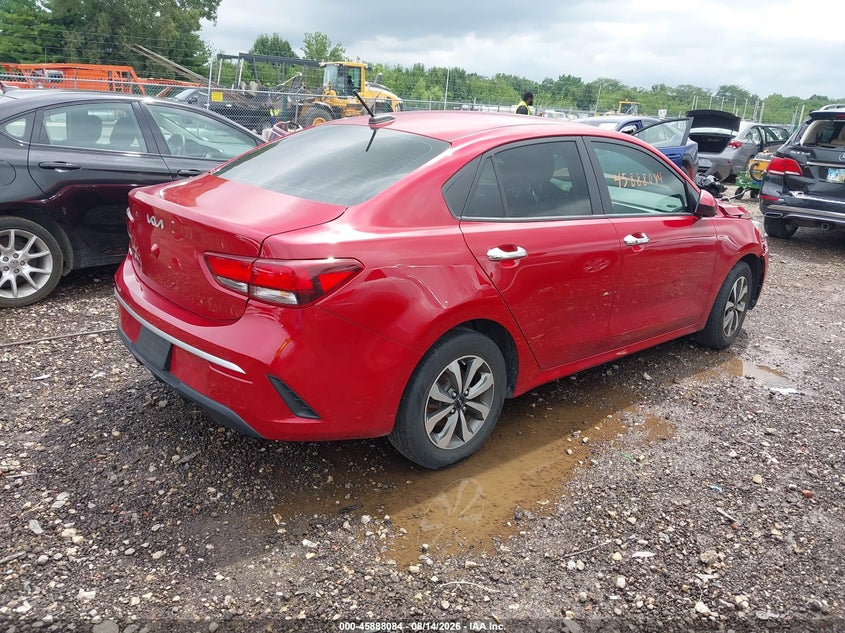 2022 KIA RIO auction photo 4