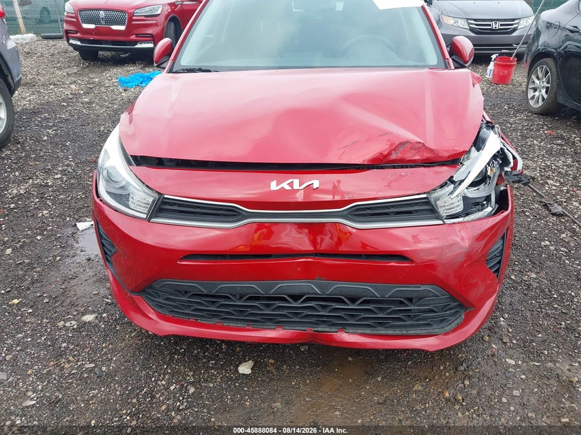 2022 KIA RIO auction photo 6