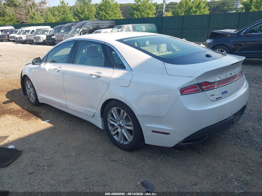 2016 LINCOLN MKZ auction photo 3