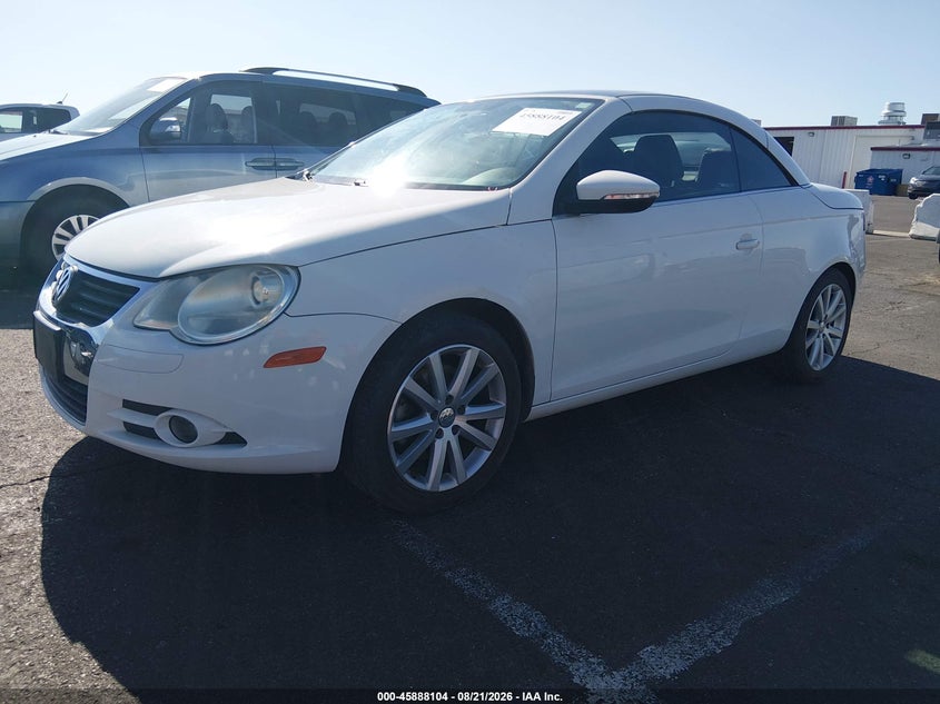 2009 Volkswagen Eos, Обычный износ, IAAI, VIN WVWBA71F79V021249 — фото 2