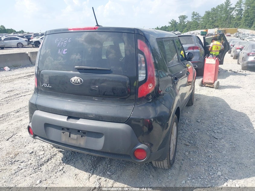 Vin: kndjn2a22e7731108, lot: 46387162, kia soul 20144
