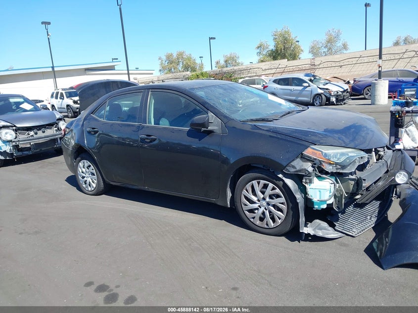 2018 TOYOTA COROLLA SEDAN 1.8L I-4 DOHC, VVT, 132HP