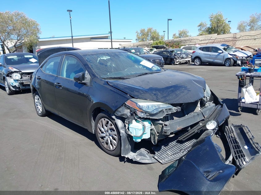 Vin: 5yfburhe7jp786730, lot: 46387176, toyota corolla le 20181