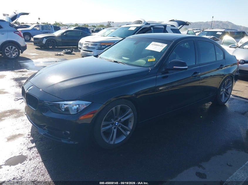 2015 BMW 3er, Ходовая, IAAI, VIN WBA3B3G55FNT18957 — фото 2