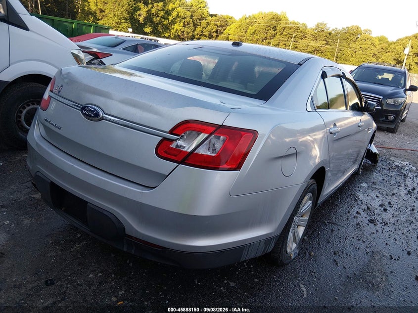 FORD TAURUS 2012 VIN 1FAHP2DW5CG136294
