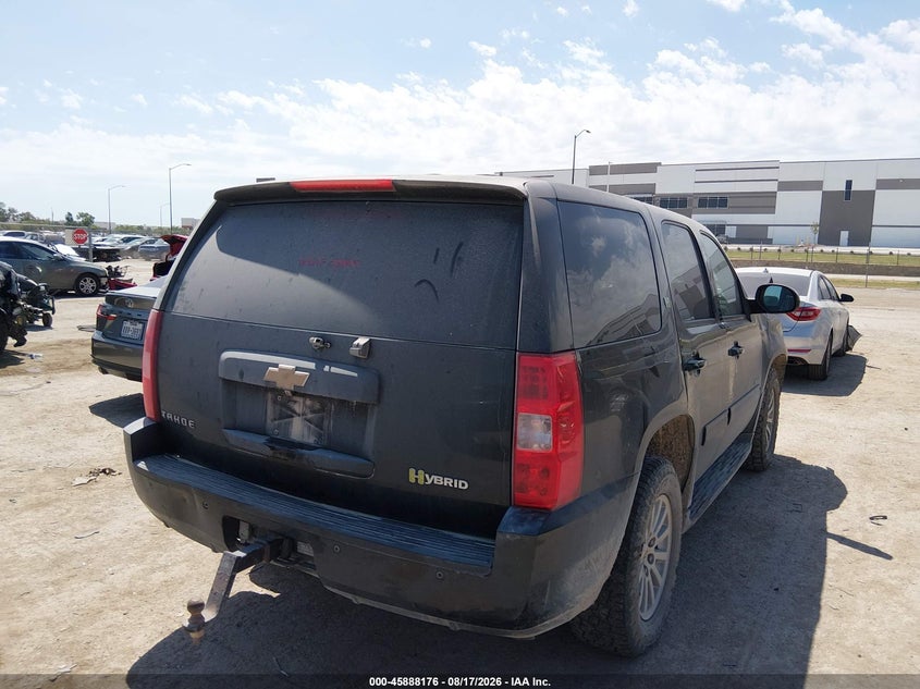 2013 CHEVROLET TAHOE HYBRID auction photo 4