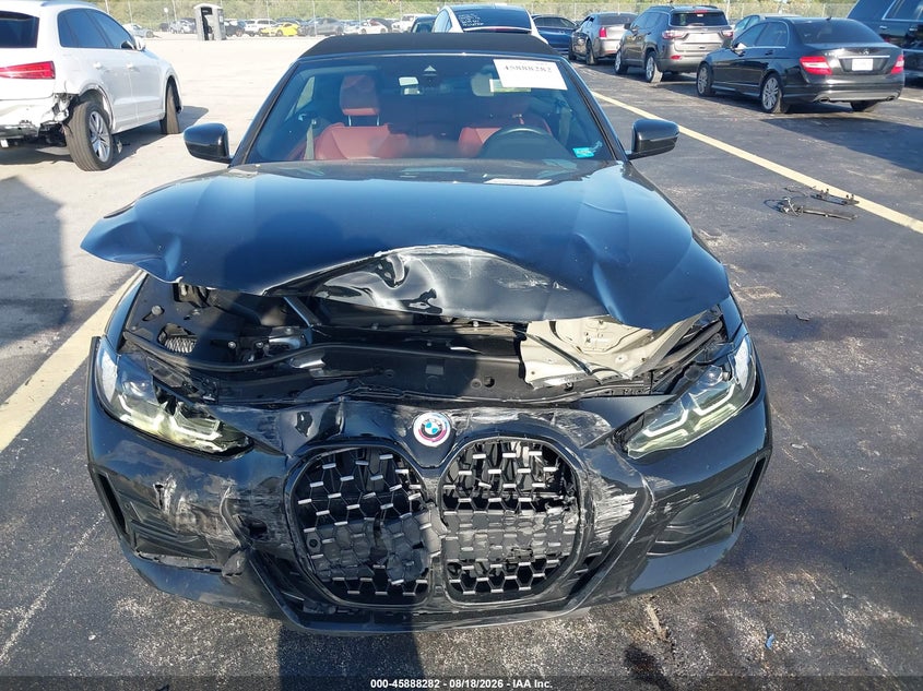 BMW 430I 2022 VIN WBA23AT05NCK34770