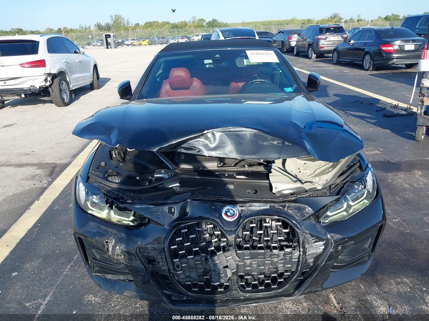 BMW 430I 2022 VIN WBA23AT05NCK34770
