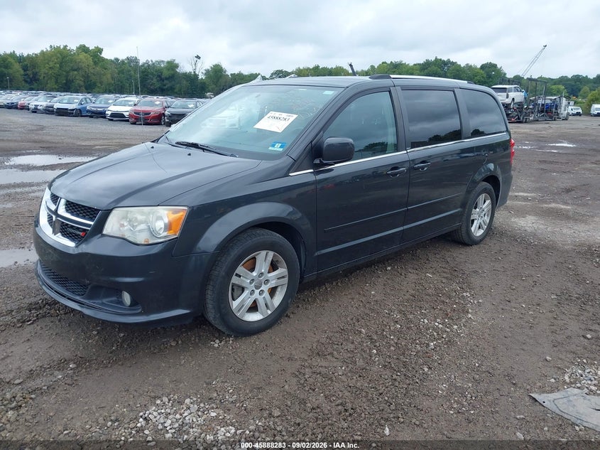Vin: 2c4rdgdg7cr298682, lot: 46387318, dodge grand caravan crew 20122