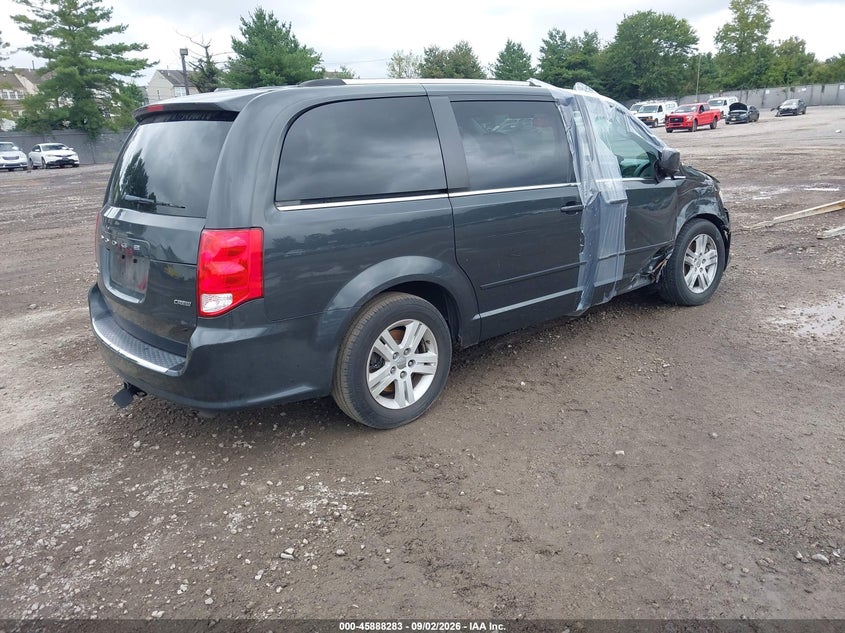 Vin: 2c4rdgdg7cr298682, lot: 46387318, dodge grand caravan crew 20124