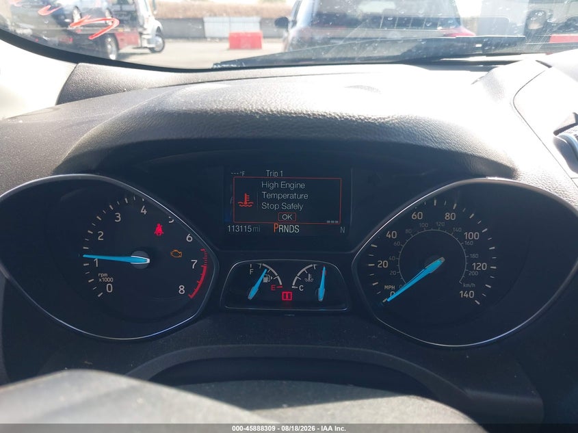2018 FORD ESCAPE SPORT UTILITY VEHICLE 1.5L I-4 DI, DOHC, VVT, TURBO, 179HP