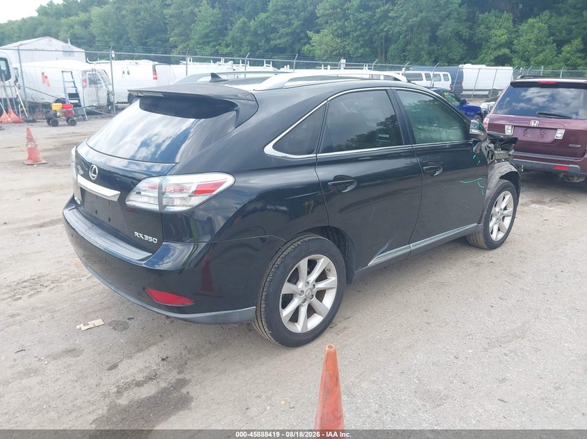 2010 LEXUS RX 350 auction photo 4