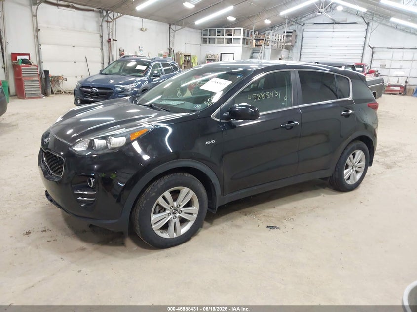 2017 Kia Sportage, Удар спереду, IAAI, VIN KNDPMCAC4H7278027 — фото 2