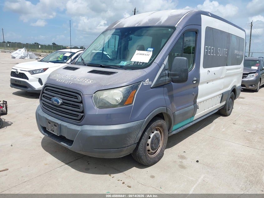 2016 Ford Transit, Left & Right Side, IAAI, VIN 1FBZX2CM4GKB45154 — photo 2