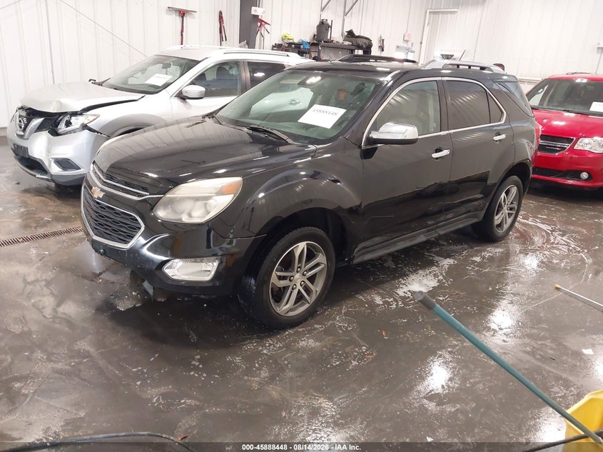 2016 Chevrolet Equinox, Front End, IAAI, VIN 2GNALDEK2G6343818 — photo 2