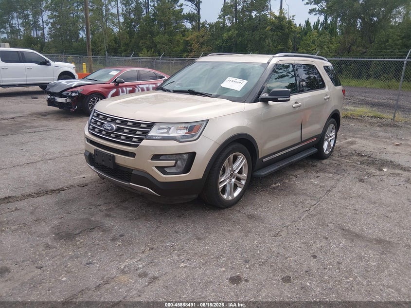 2017 Ford Explorer, Rear, IAAI, VIN 1FM5K7D83HGD79714 — photo 2