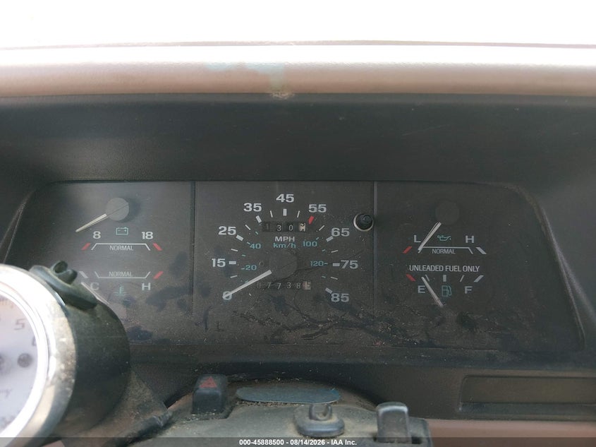 1993 FORD RANGER COUPE 2.3L I4 FI OHV F