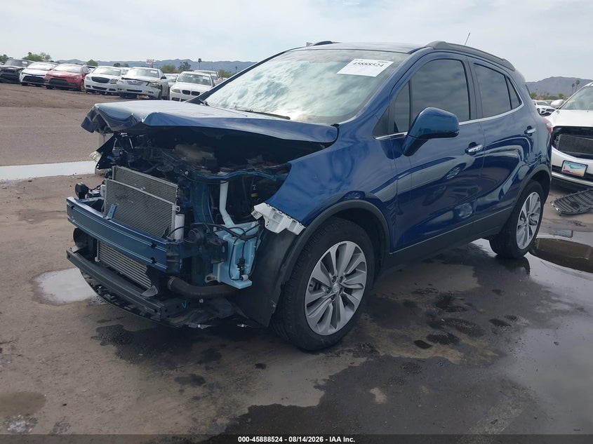 2020 Buick Encore, Front End, IAAI, VIN KL4CJASB0LB048051 — photo 2