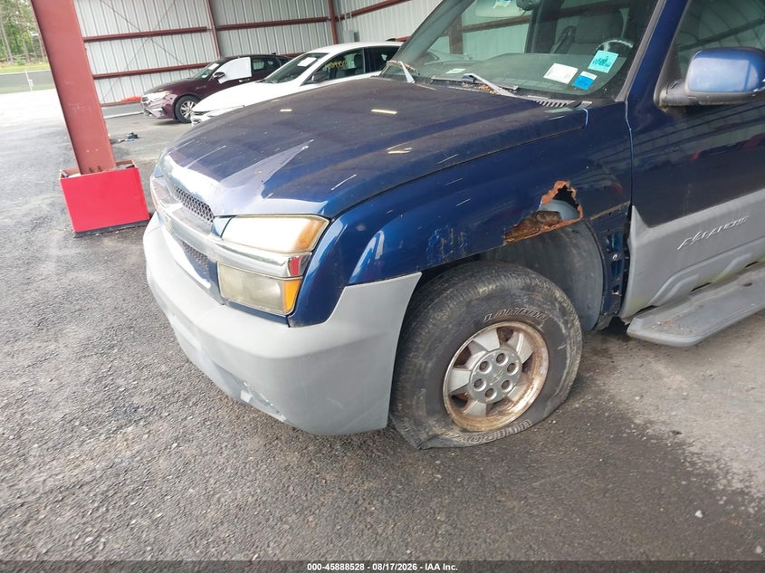 2002 CHEVROLET AVALANCHE 1500 auction photo 6
