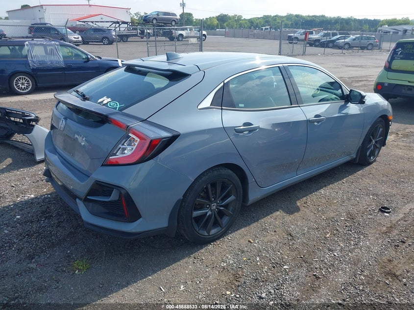HONDA CIVIC 2021 VIN SHHFK7H6XMU202940