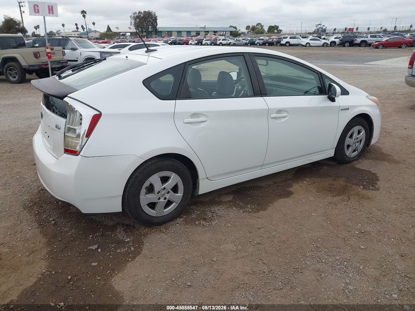2010 TOYOTA PRIUS auction photo 4