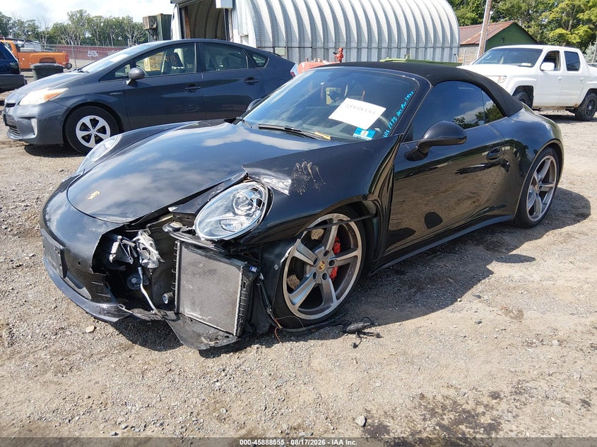 2013 Porsche 911, Left Front, IAAI, VIN WP0CB2A90DS156470 — photo 2