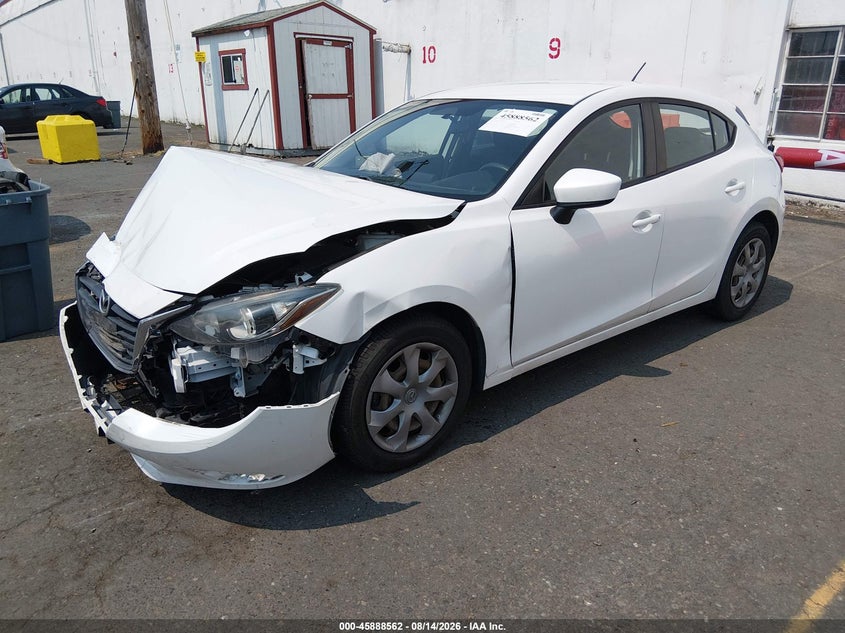 2014 MAZDA 3 HATCHBACK 2.0L I-4 DI, DOHC, VVT, 155HP