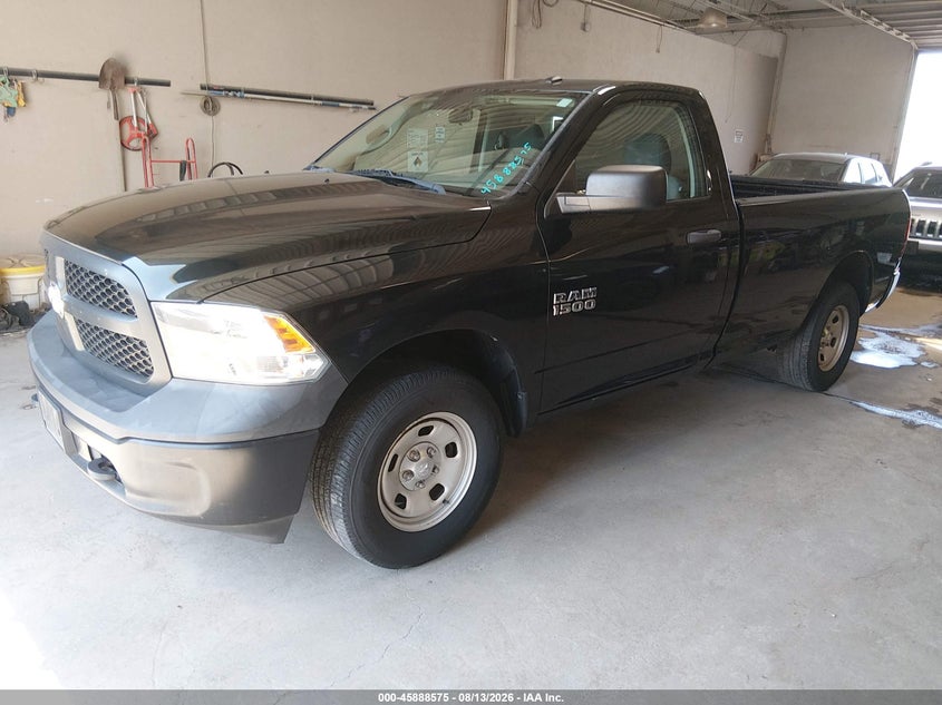 Vin: 3c6jr7dg8hg704732, lot: 46387609, ram 1500 tradesman  4x4 8' box 20172