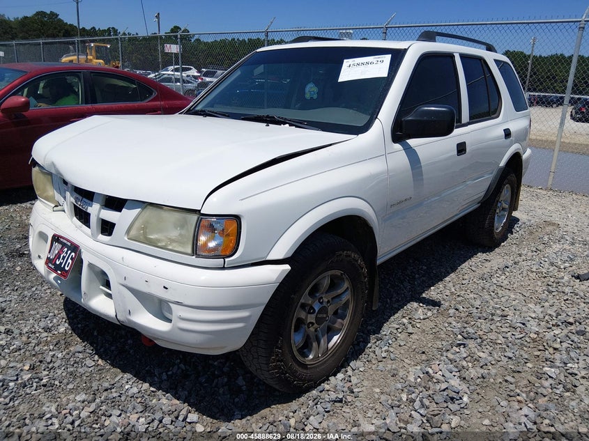 2004 Isuzu Rodeo, Front End, IAAI, VIN 4S2CK58W344317058 — photo 2
