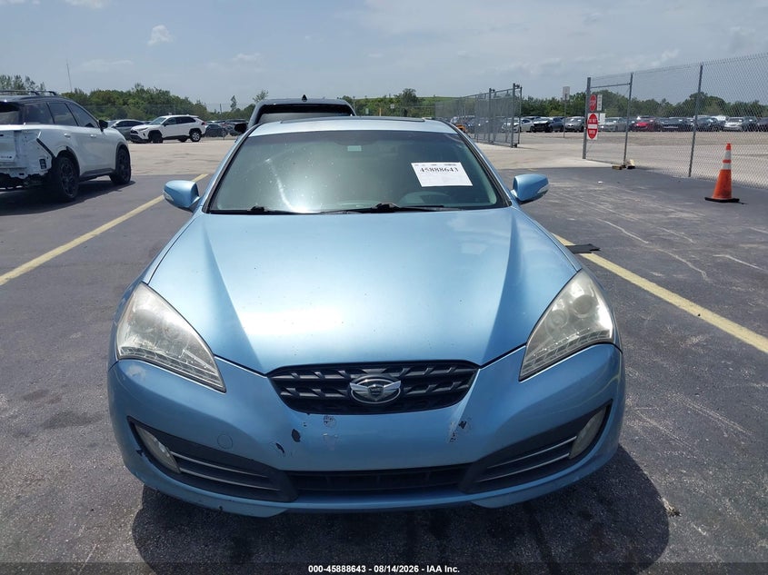 2011 HYUNDAI GENESIS COUPE 3.8L V-6 DOHC, VVT, 306HP