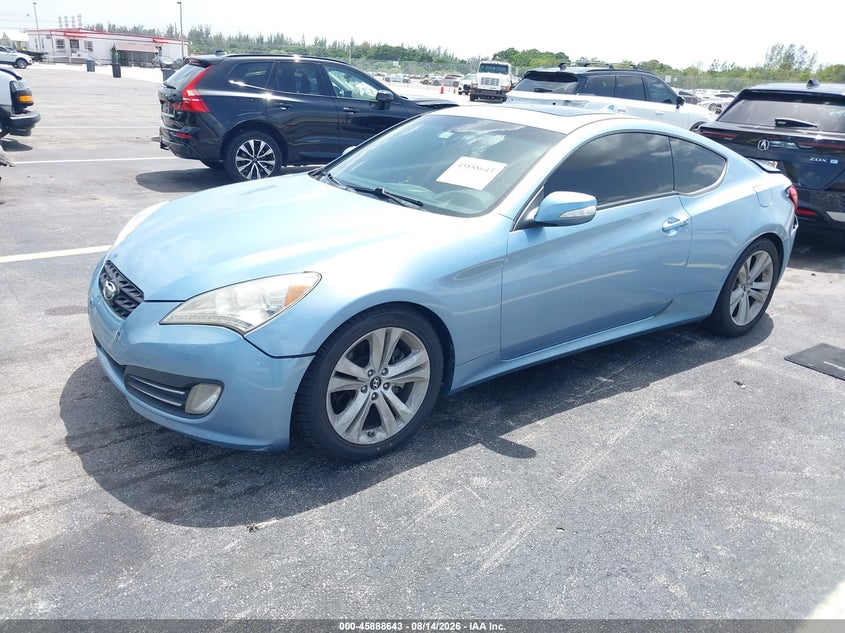 2011 HYUNDAI GENESIS COUPE 3.8L V-6 DOHC, VVT, 306HP