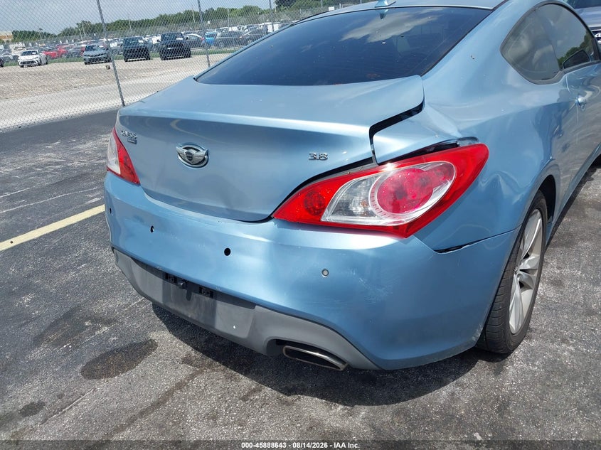 2011 HYUNDAI GENESIS COUPE 3.8L V-6 DOHC, VVT, 306HP