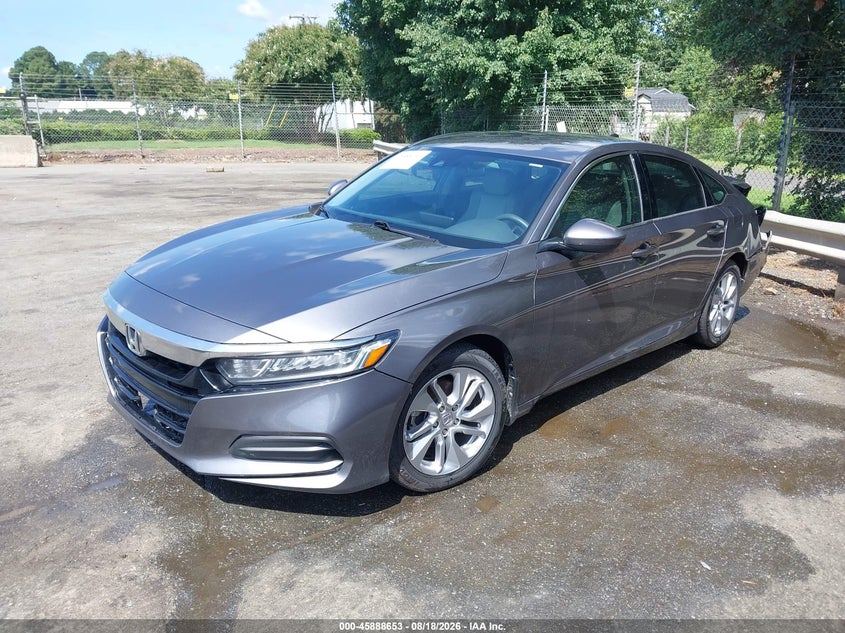 Vin: 1hgcv1f12ka108008, lot: 46387687, honda accord lx 20192