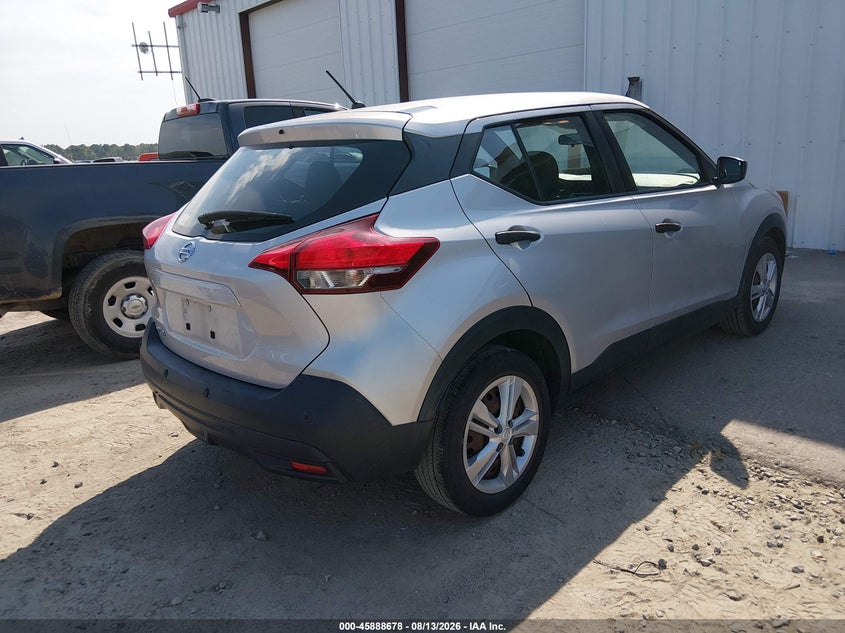 Vin: 3n1cp5bv4ll543909, lot: 46387712, nissan kicks s xtronic cvt 20204