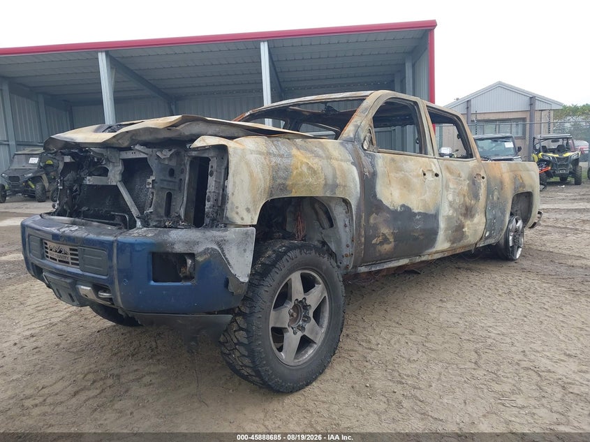 2019 Chevrolet Silverado, Повністю згоріле, IAAI, VIN 1GC4KYEY4KF192645 — фото 2